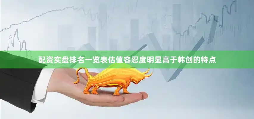 配资实盘排名一览表估值容忍度明显高于韩创的特点